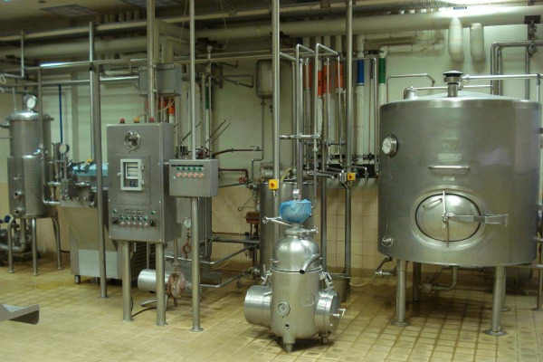 Milk pasturization 600+400