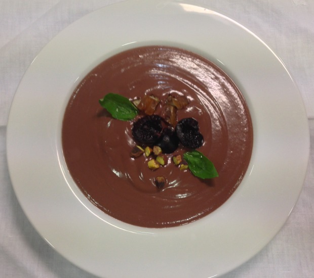 Gazpacho de cerezas 620+550