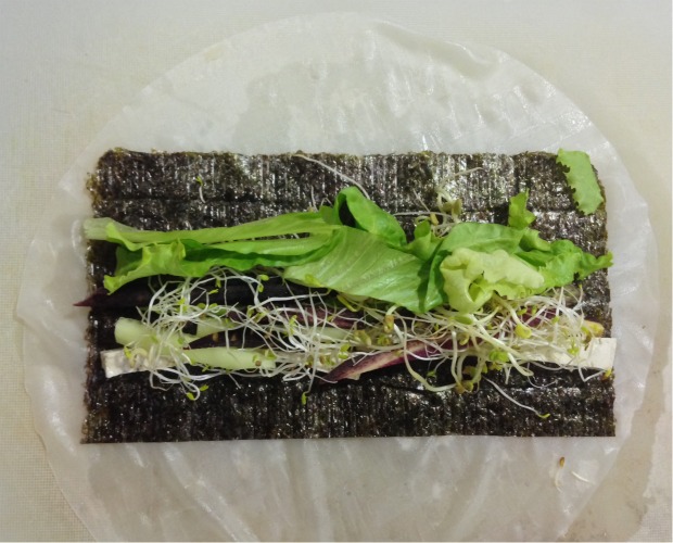 rollos de primavera veganos armado 620+500